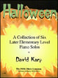 Halloween piano sheet music cover